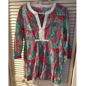 Lilly Pulitzer Dylan Tunic Large Scorpion Bowl